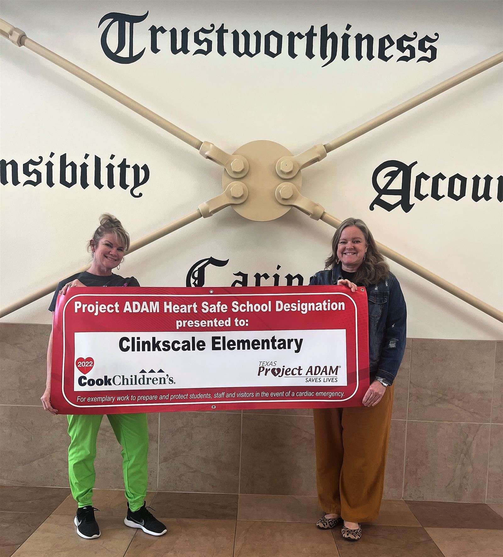  BISD Recognized as a Heart Safe School District by Cook Children's 